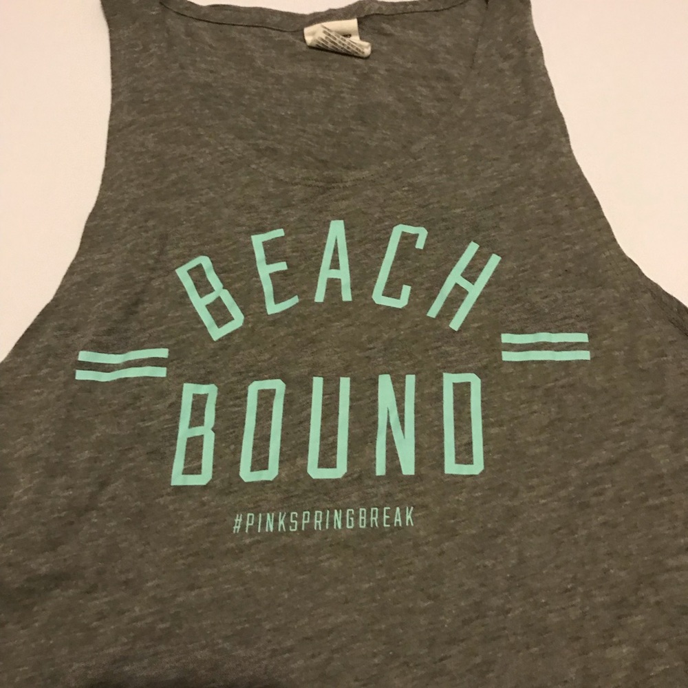 PINK Beach Bound Muscle Tee